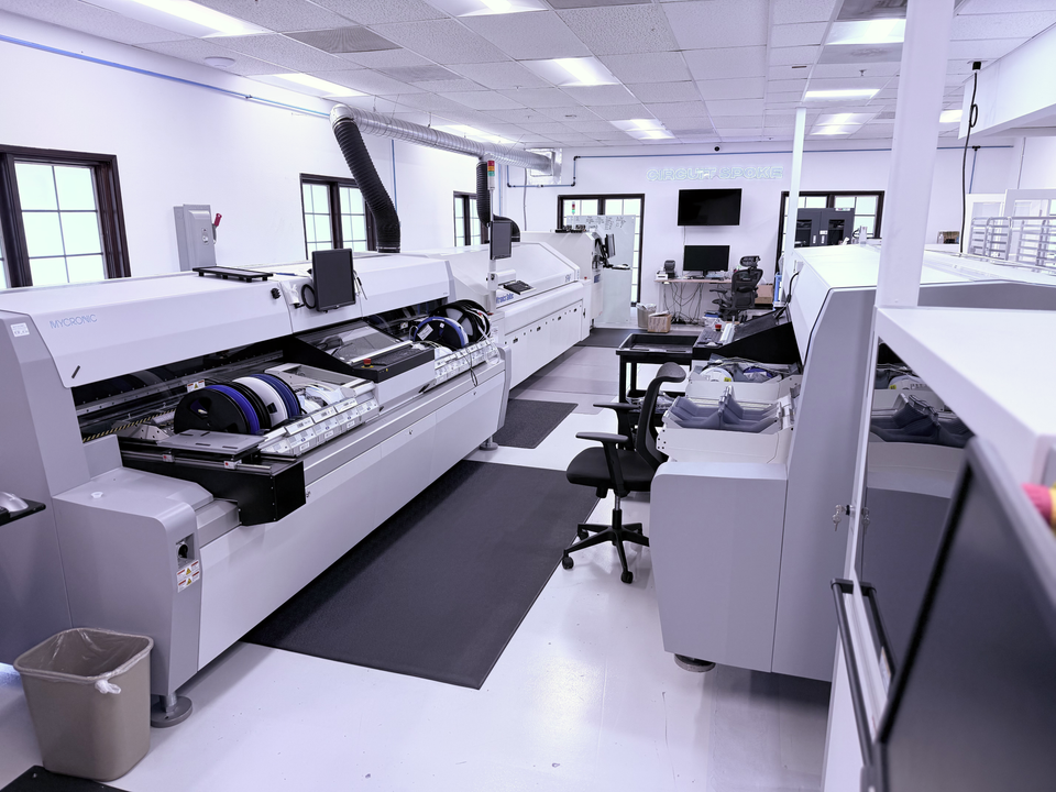 Circuit board assembly line
